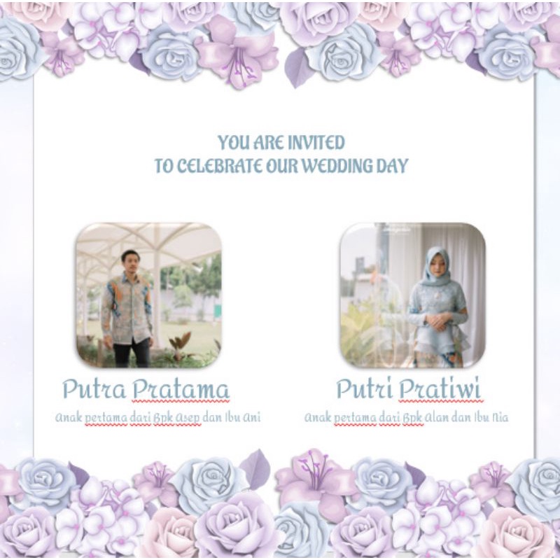 Undangan Digital Pernikahan / Undangan Digital / Undangan Video