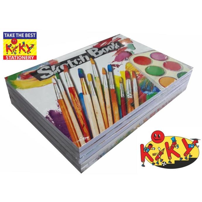 

Kiky Sketch Book / Buku Sketsa Ukuran A3 Isi 50 Lembar