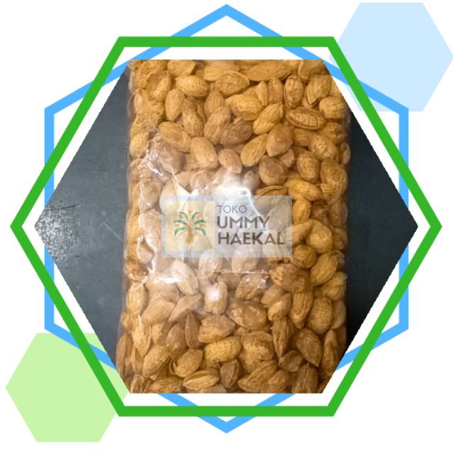 

Kacang Almond Kiloan (Manis dan Gurih) 250gram-1kg (Bisa COD)