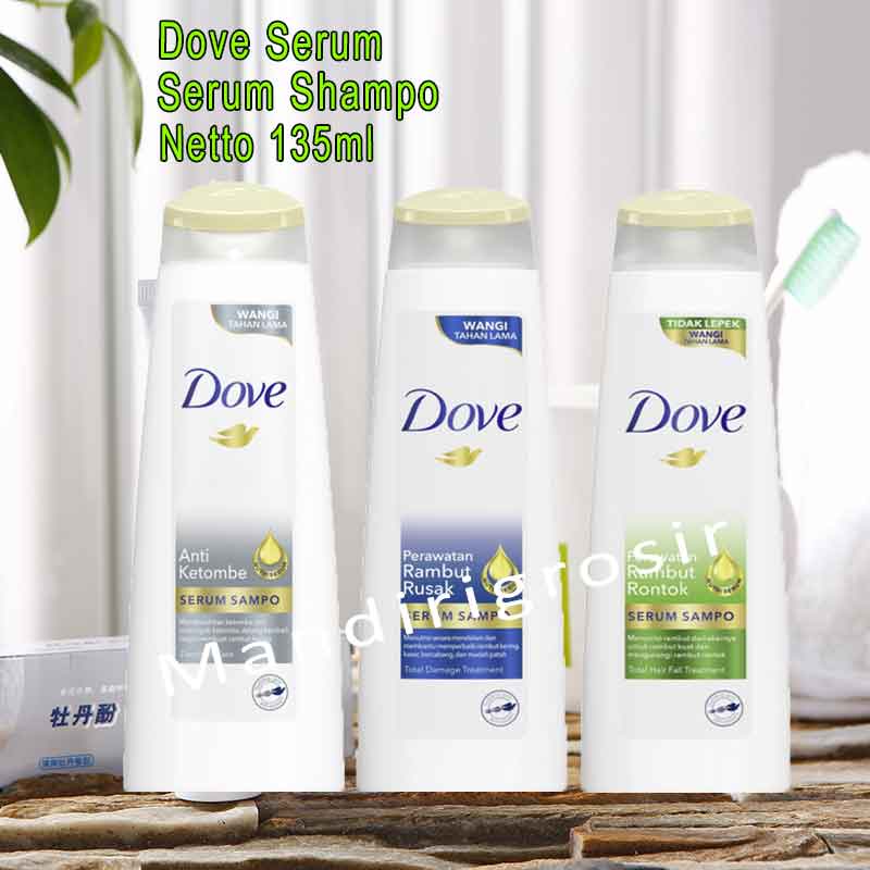 Shampo * Dove Serum * Perawatan Rambut * Serum Shampo 135ml