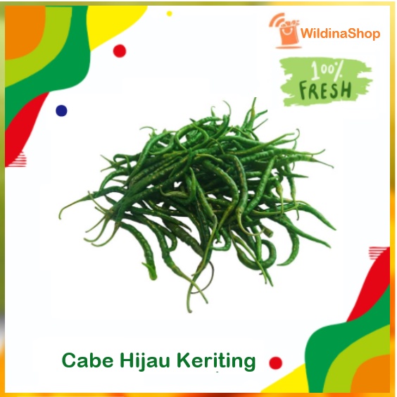 

Cabe Hijau Keriting [ 500 gr ]