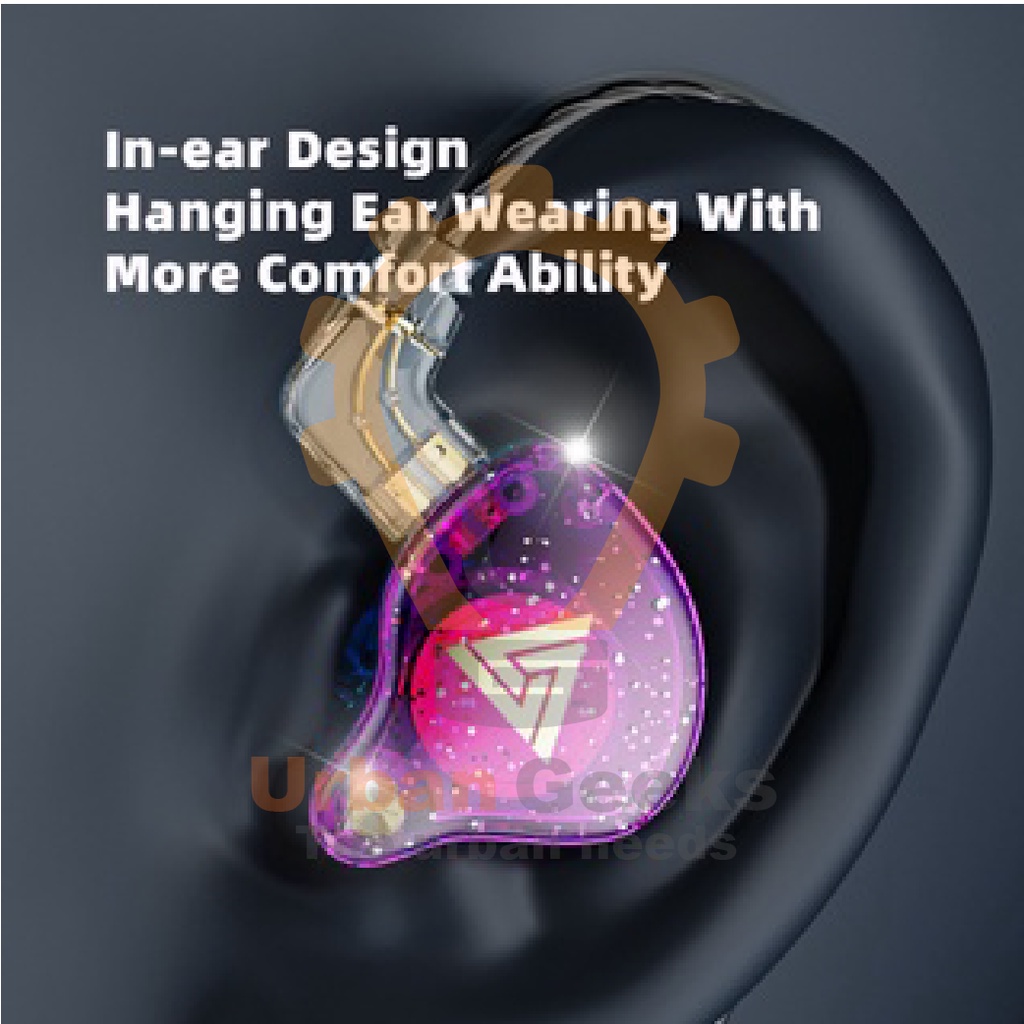 QKZ AK6 Pro Headset SuperBass Earphone Headseat with mic  Handsfree Kabel Detachable Cable Sport Earphone with Mic Headset Bass GAMING PUBG MOBILE LEGEND APEX FREE FIRE VIRAL HEADSEAT JACK