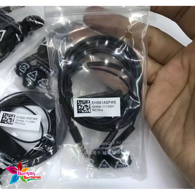 Headset Headsfree henset Hf Samsung J1ace , J2prime , J3 , J5 ,A10s , s5830 original VIETNAM BB1472