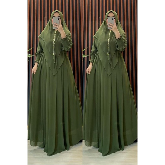 Gamis Aminah Syar'i Set