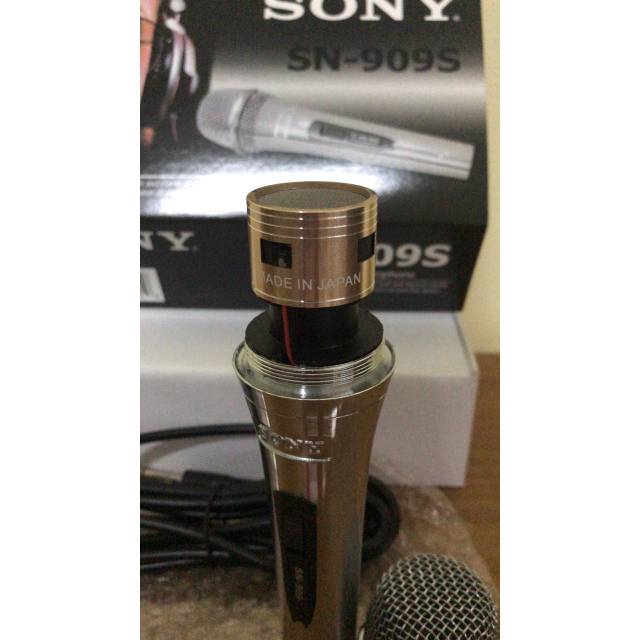 Microphone sony sn-909s.mic kabel sony .suara kualitas dijamin oke