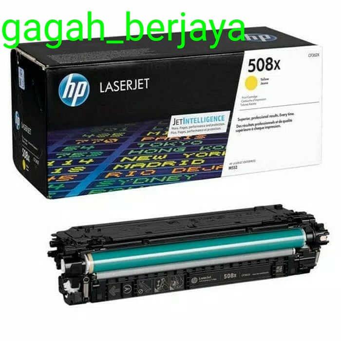 TONER HP LASERJET 508X YELLOW ( CF362X ) ORIGINAL