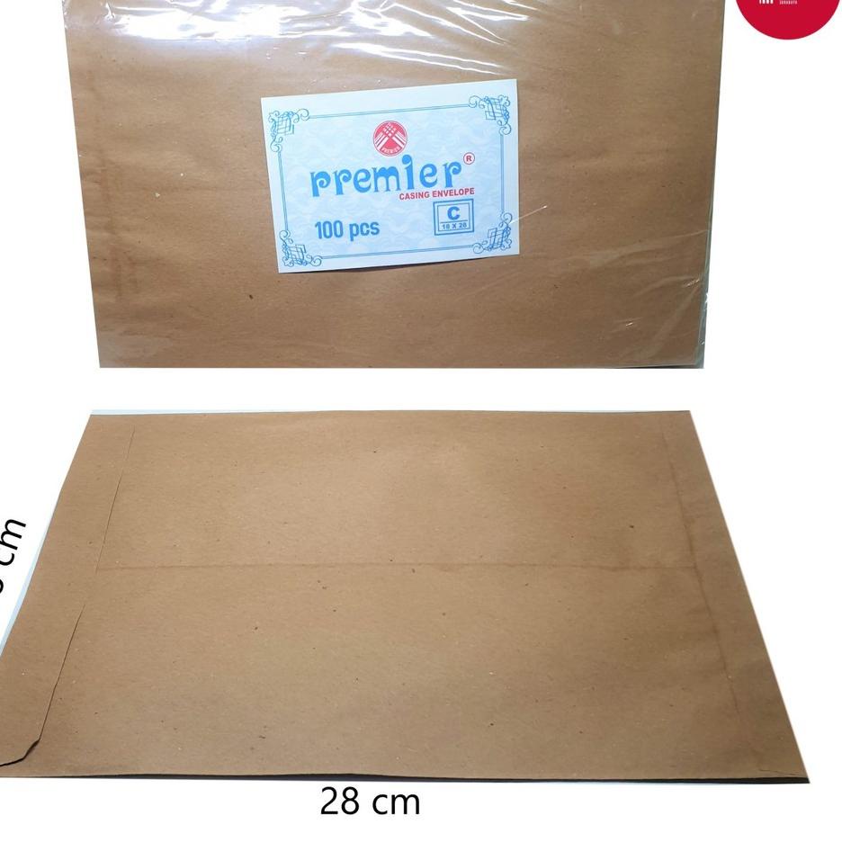 

Import Terbaik Amplop/Envelope/Surat Coklat Premier Casing C 18×28cm 100 Lembar