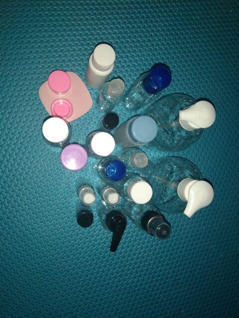 Botol Pet Tub 60 Ml Nat Pump Hitam