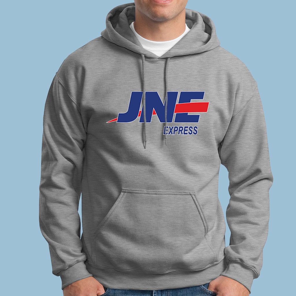 Sweater Hoodie JNE EXPRESS Bahan Tebal Lembut dan Nyaman