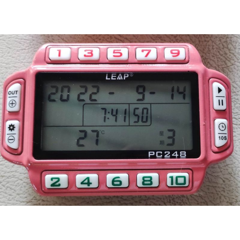 Timer Gateball Multifungsi merk Leap seri PC 248 dikirim dari Sleman