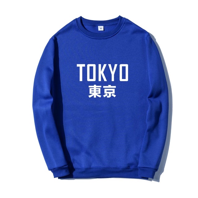 TOKYO Basic Sweater II TOKYO  Sweater Crewneck II Sweatshirt Sz M - XL ( Pria &amp; Wanita / Anak &amp; Dewasa )