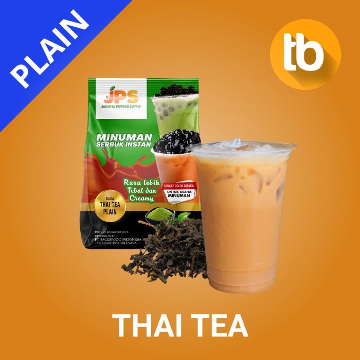 

DISKON - (BISA COD) JPS Bubuk Thai Tea Plain (Bubuk minuman dan makanan)