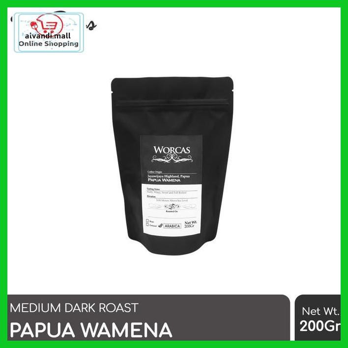 

57Ryr66- Kopi Arabica Papua Wamena 200 Gram (Biji/Bubuk) | Worcas Coffee - Kopi Biji T7Tfhty-