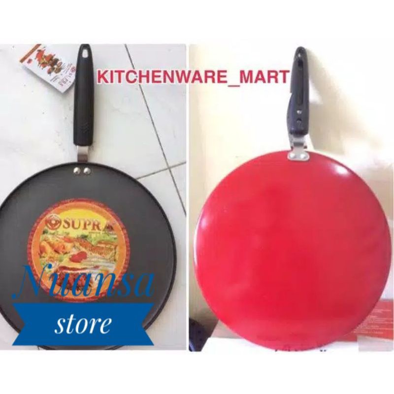 TEFLON BULAT MERK SUPRA/ TEFLON PANGGANG 30 CM