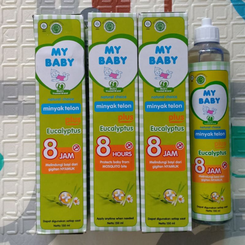 Minyak telon my baby 150ml/90ml/60ml exp 2024