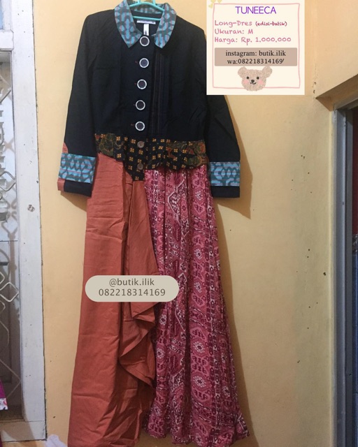 TUNEECA Long Dress Edisi Batik