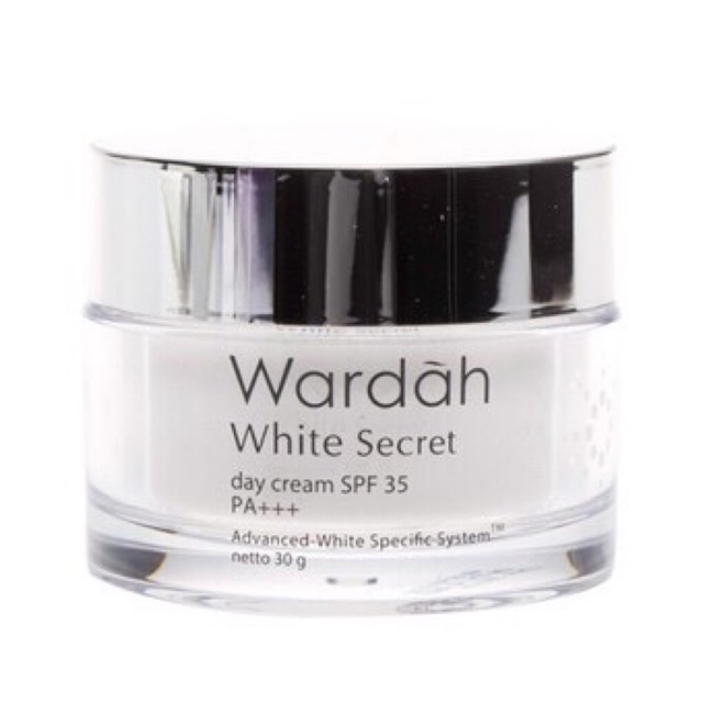 [ 30 gr ] wardah white secret day cream 30 gr || wardah crystal secret brightening day cream 30 gr