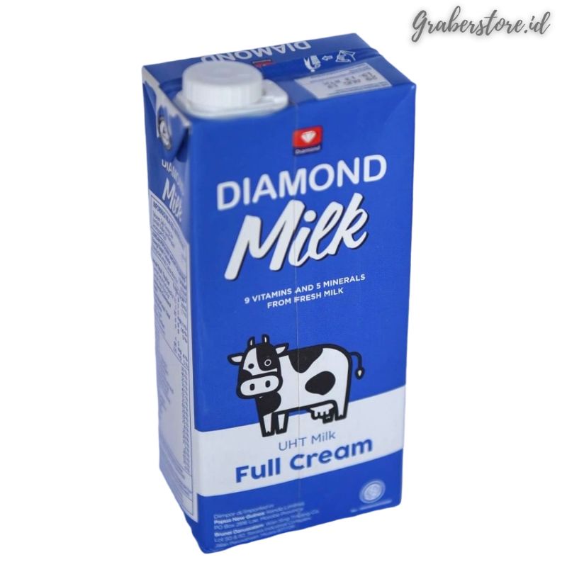 

Diamond Milk Susu UHT Full Cream 1Liter