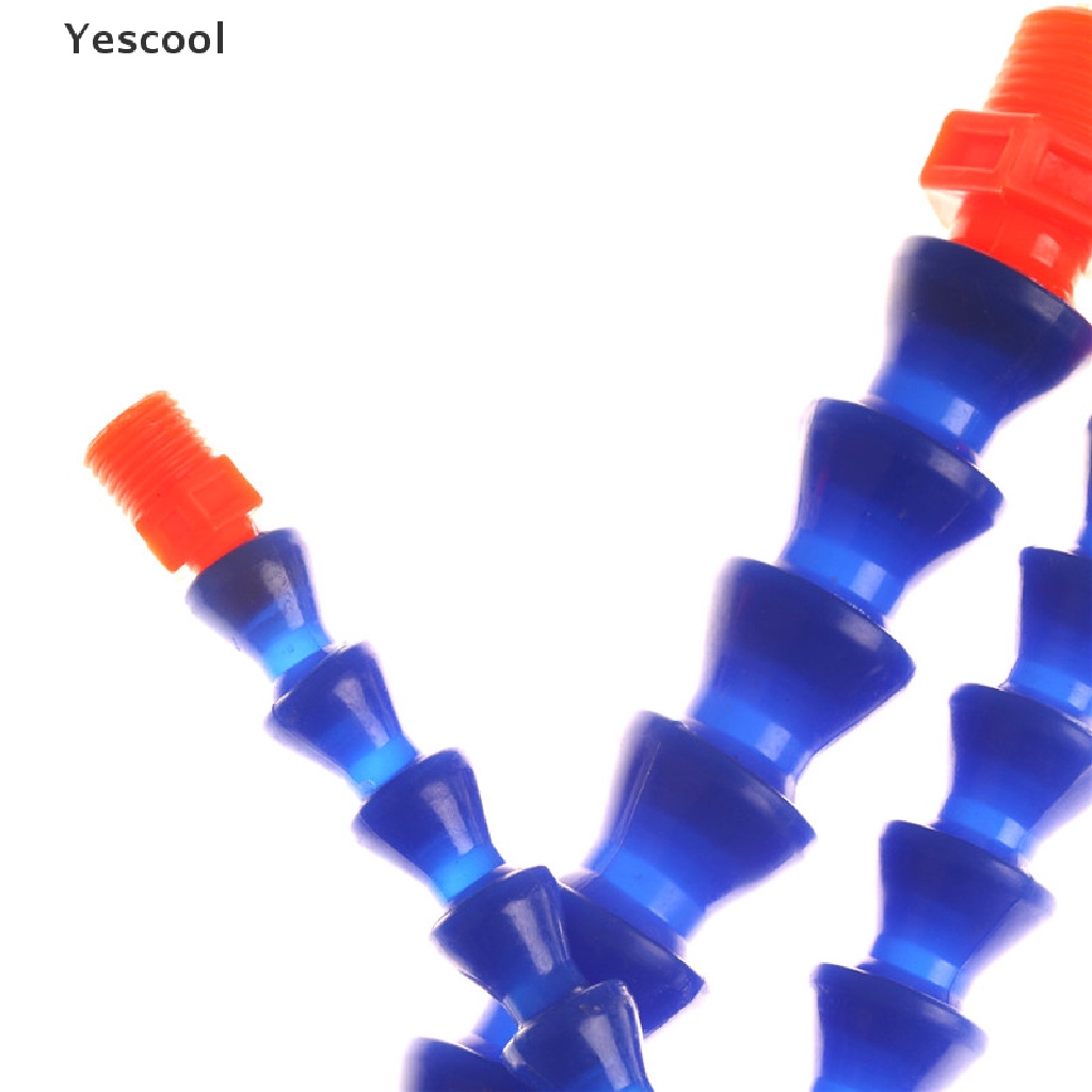 Yescool Nozzle Bulat Flexible 1 / 4 &quot;3 / 8&quot; 1 / 2 &quot;Untuk Selang Air / Minyak