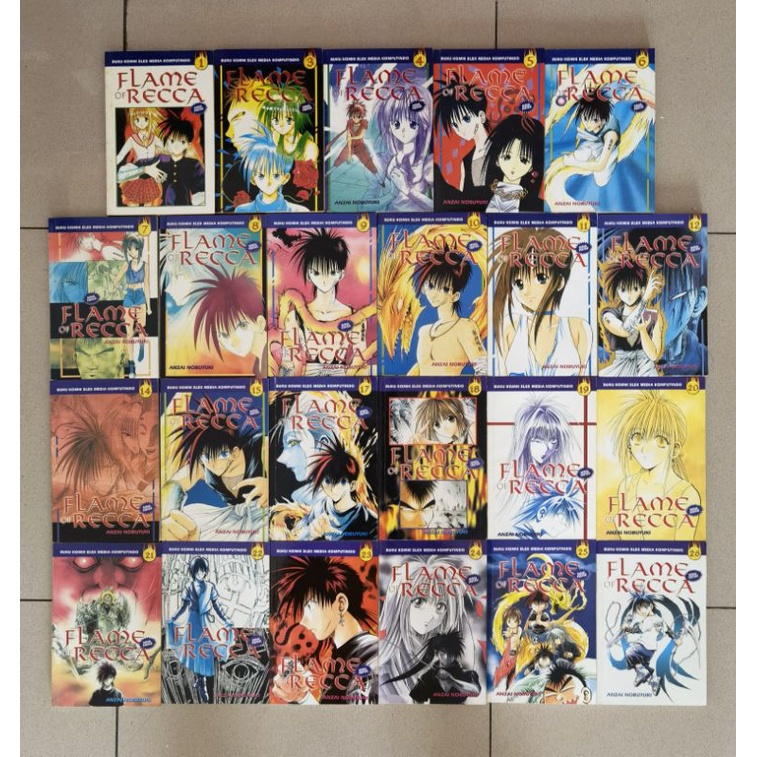 Flame of Recca komik preloved