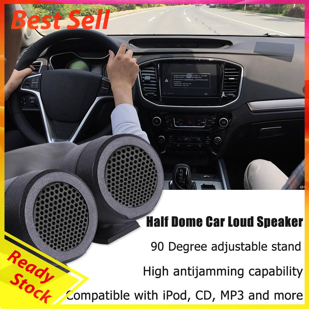 Speaker Tweeter Audio Mobil Bentuk Setengah Kubah Dengan Stand