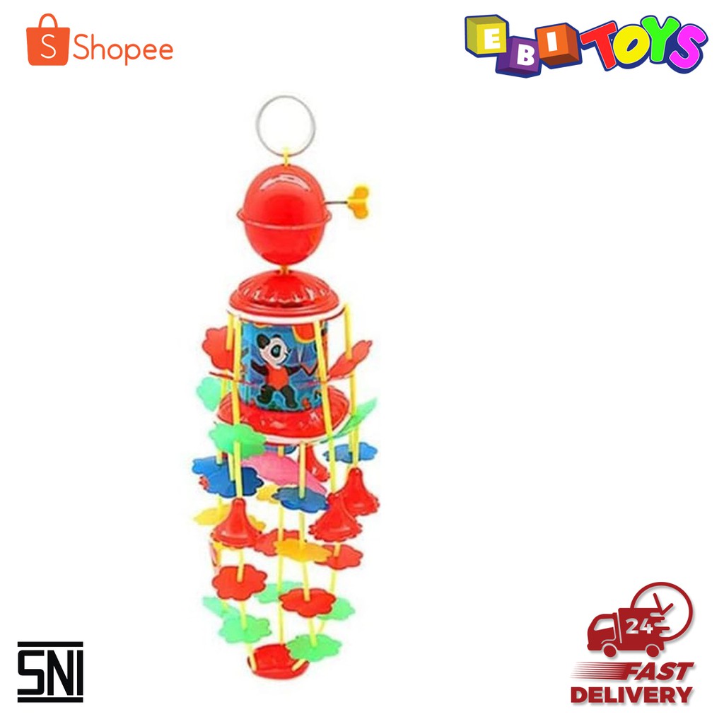 Mainan Bayi Gantung Merry Go Round - Musical Toy Nursery (Mainan Kerincingan Bayi)-2