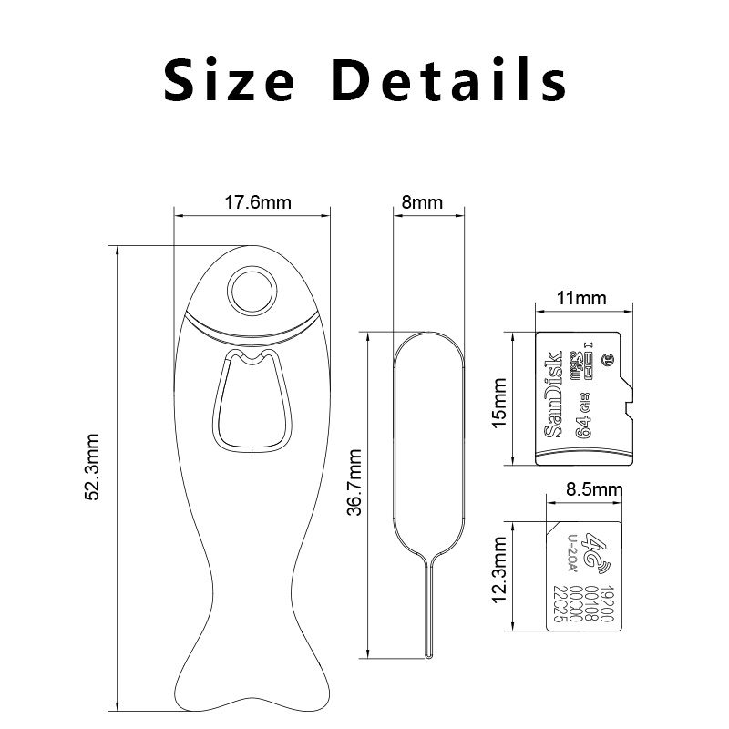 Tas Penyimpanan Sim Card Anti Hilang