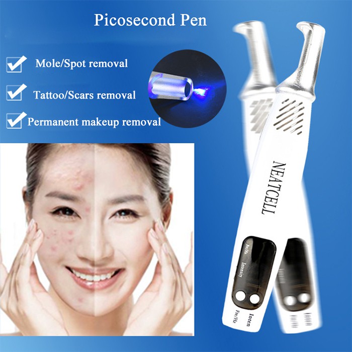 NEATCELL ALAT PENGHILANG TATTO PICOSECOND LASER BIRU / MERAH PENGHILANG FLEX /SULAM