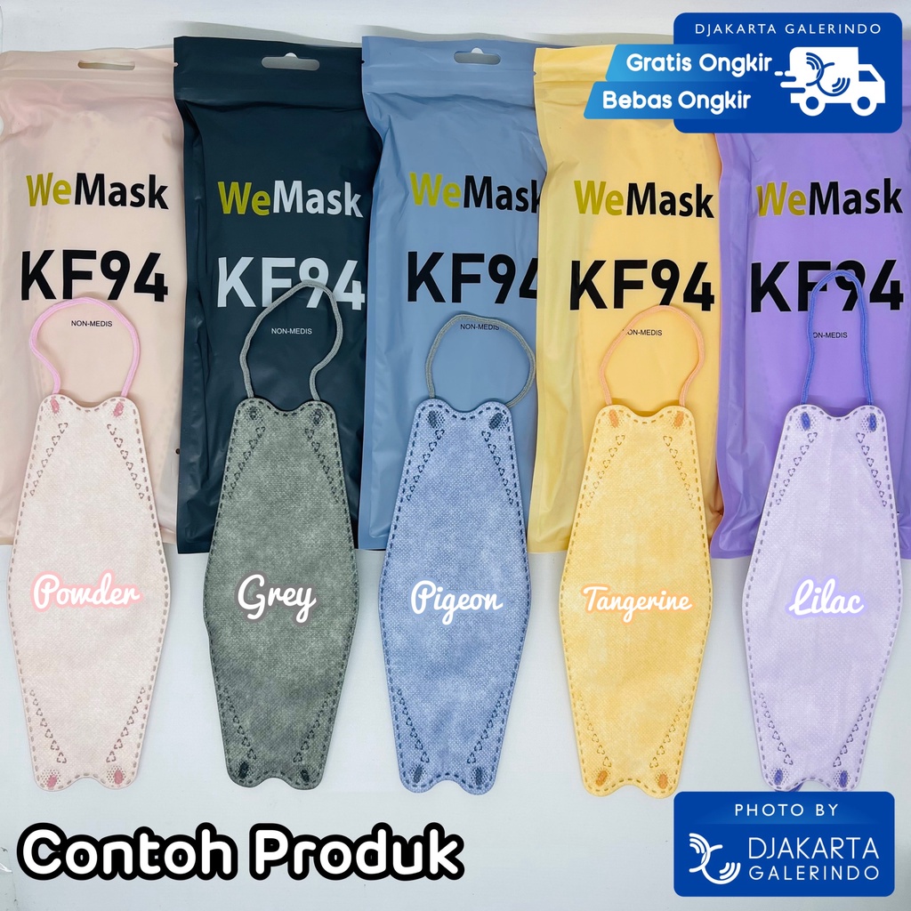 Masker KF94 Wemaze WeMask Original 4Ply - 5Ply isi 10Pcs