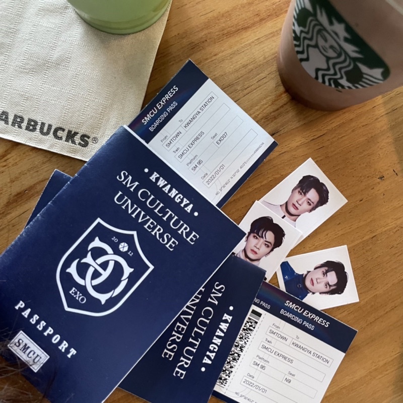TIKET SMTOWN SMCU EXPRESS SET [READ DESCRIPTION]