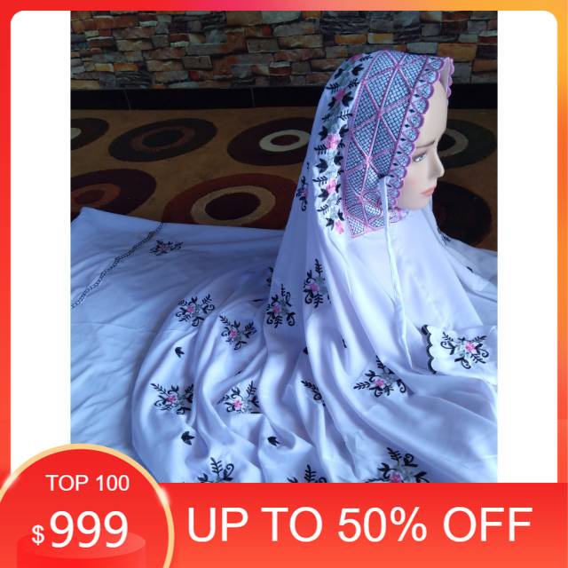 Mukena DEWASA Mukena LAJURAN bordir Mukena TERUSAN bordir Mukena bordir tebal Mukena santri Mukena b