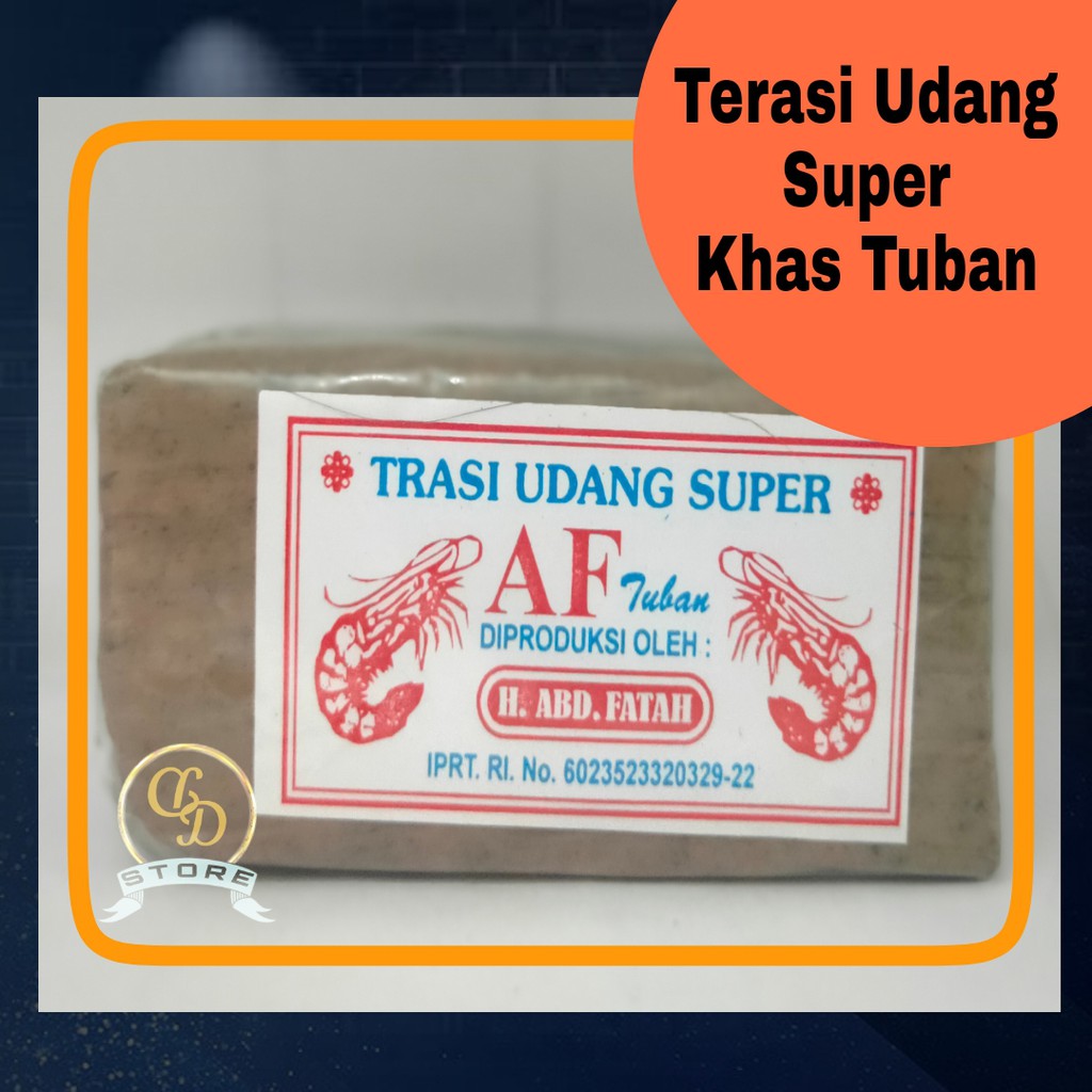 

TERASI UDANG CAP "AF - ABD. FATTAH" 250GR