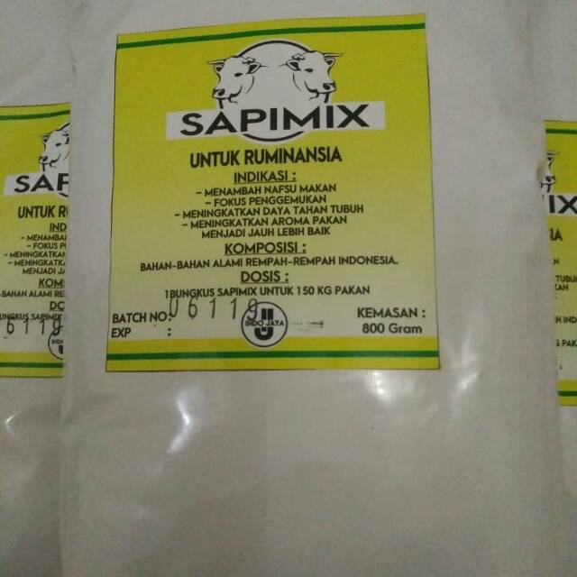 

Sapimix kemasan 800 gr