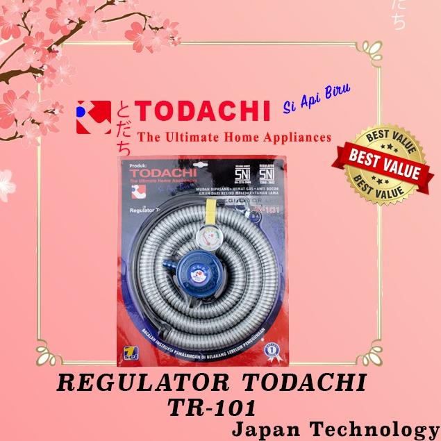 Paling Diminati.. REGULATOR Selang Set GAS ELPIJI/LPG TODACHI Regulator plus Selang Gas