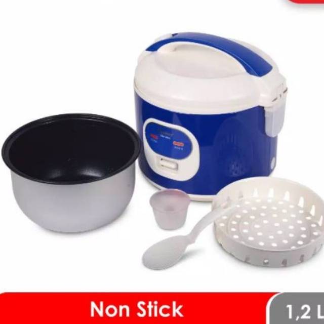 Mejikom/Rice cooker cosmos CRJ 1803 ( biru 1.2l )