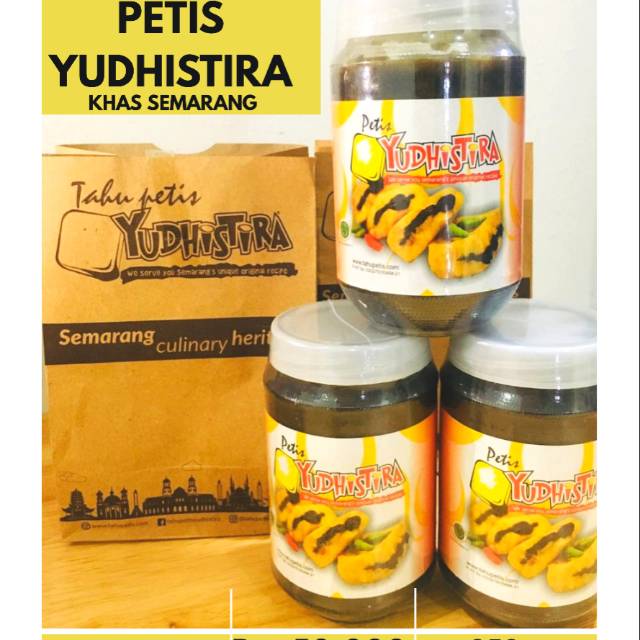 

Petis Yudhistira Khas Semarang.. 350gr