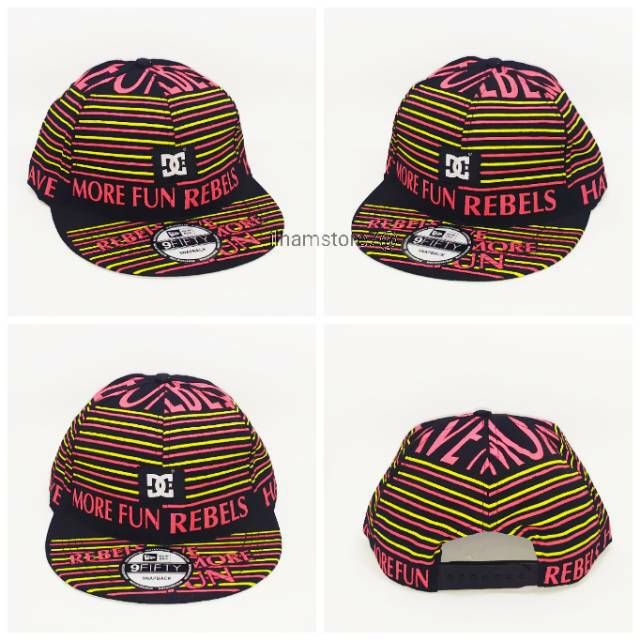 Topi distro pria/topi snapback Hip-Hop pop new model