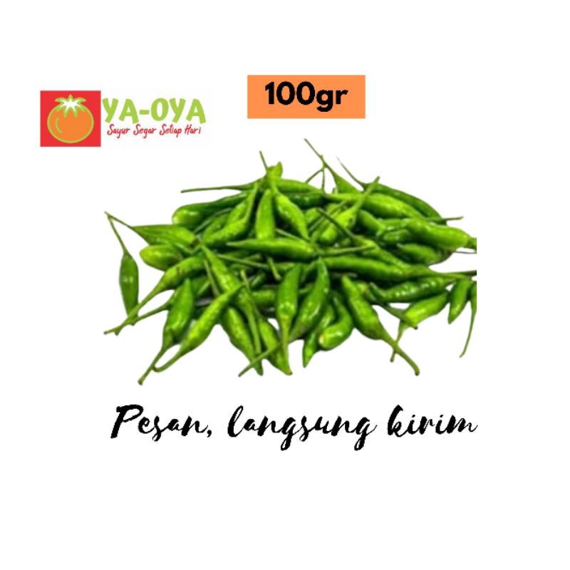 

CABAI RAWIT IJO 100gr- SAYUR SEGAR-INSTAN DELIVERY