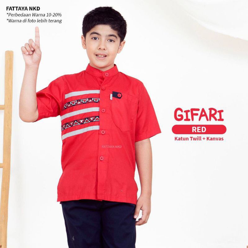 KOKO ANAK WARNA MERAH, KOKO ANAK BY FATTAYA, KOKO