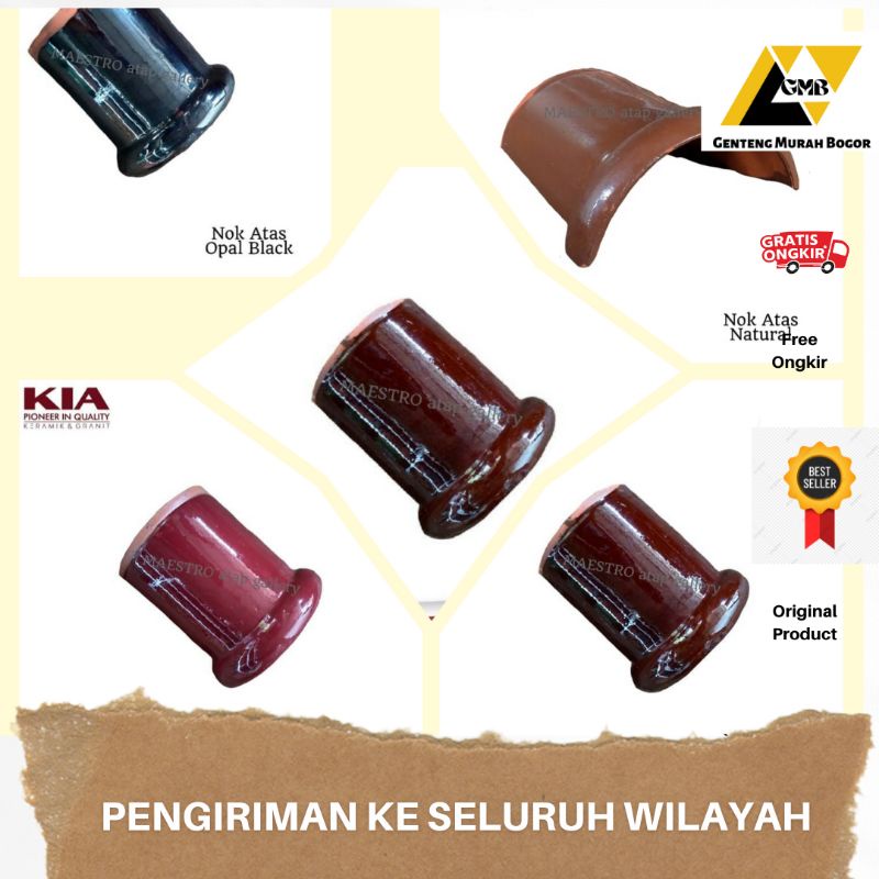 Nok Genteng Atas Pelengkap Atap Rumah Aksesoris Murah Bagus Awet Kokoh Keren Kuat