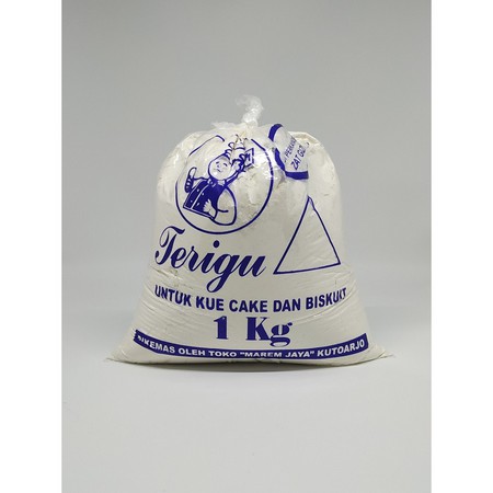 

[ 1 KG ] Tepung Terigu Segitiga Biru 1 Kg / Tepung Protein Sedang 1 Kg
