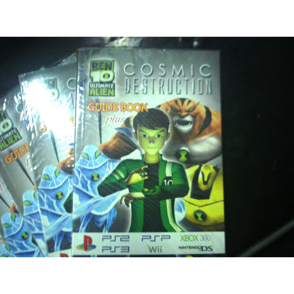 Guide book Plus Ben10 PS2 Ps3 PSP WII Xbox 360 Nintendo DS