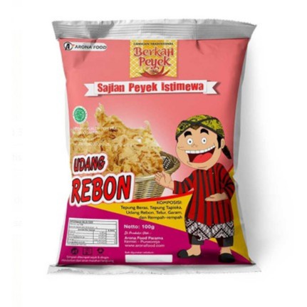 

Peyek Rebon 100 gram Asli Purworejo