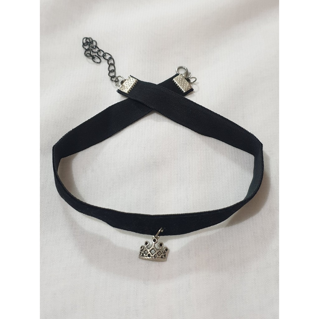 Kalung Choker Mahkota Shopee Indonesia