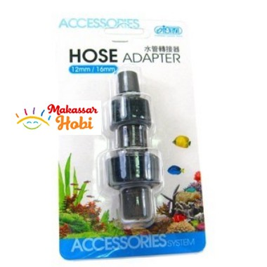 ISTA Hose Adapter 12-16 mm Konektor Sambungan Sok Selang 12mm ke 16mm