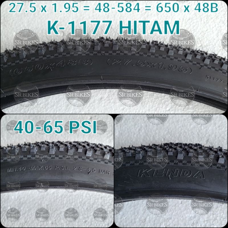 Ban Luar 27.5 x 1.95 Sepeda MTB GUNUNG. KENDA