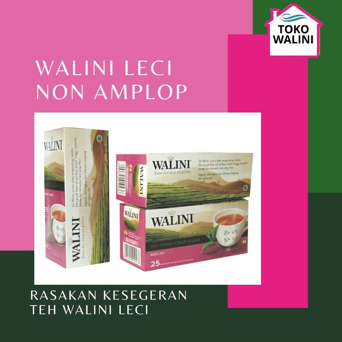 

Promo Spesial Teh Celup Walini Leci (Paket 3 Dus) Special