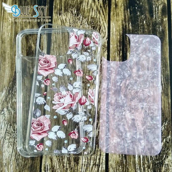 CASE HARDCASE SOFTCASE ANTI CRACK FLOWER A PREMIUM IPHONE 11 PRO MAX