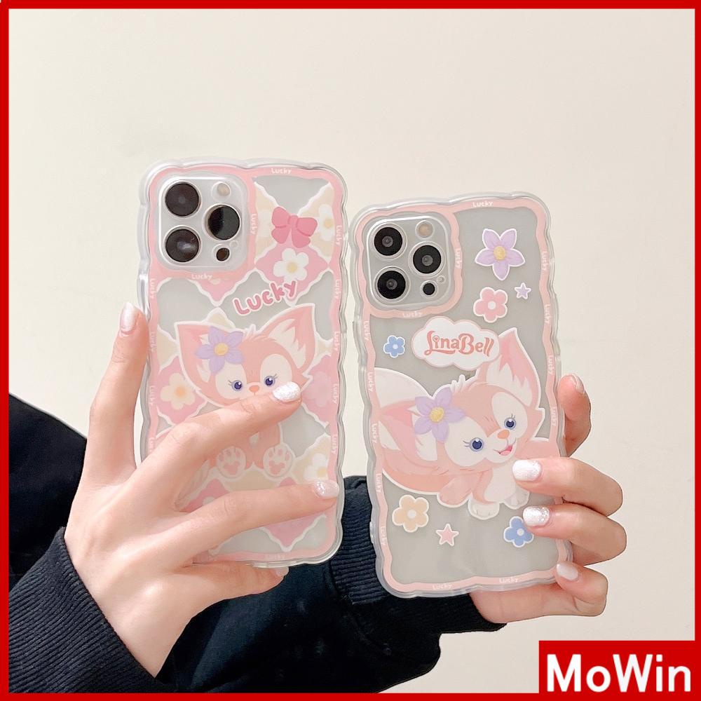 iPhone Case Silicone Soft Case Clear Case Wave Anti-Slip Shockproof Camera Full Coverage Protective Cartoon Cute For iPhone 13 Pro Max iPhone 12 Pro Max iPhone 11 iPhone 7 Plus
