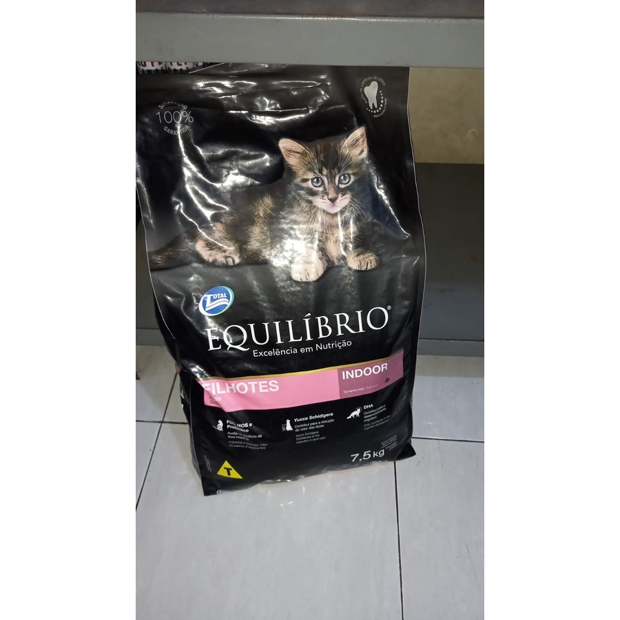 KHUSUS GOJEK / GRAB Equilibrio Kitten 7,5 kg - Makanan Kucing Kitten